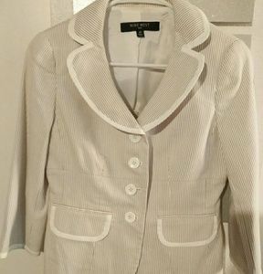 Nine west two-piece skirt suit 4p